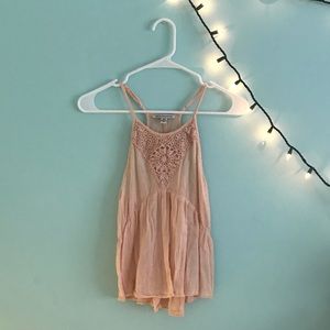 American Eagle Light pink tank top